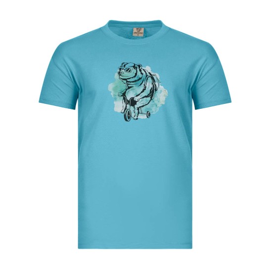 T-shirt Αρκούδα που κάνει ποδήλατο