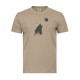 T-shirt Λύκος που ουρλιάζει