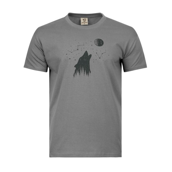T-shirt Λύκος που ουρλιάζει